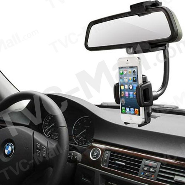 Universal 360 Degree Rotary Car Rearview Mirror Mount Holder, width: 40mm-100mm