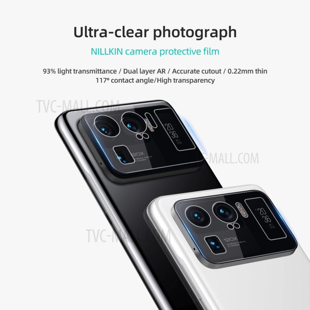NILLKIN Ultra Clear Anti-Burst Full Covering Camera Lens Film for Xiaomi Mi 11 Ultra