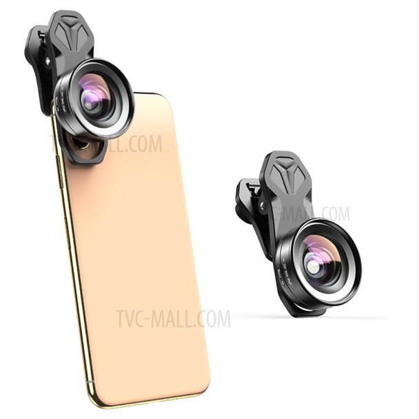 APEXEL HD Optic Camera Phone Lens 2-in-1 Wide-angle Macro Lens for Smartphones