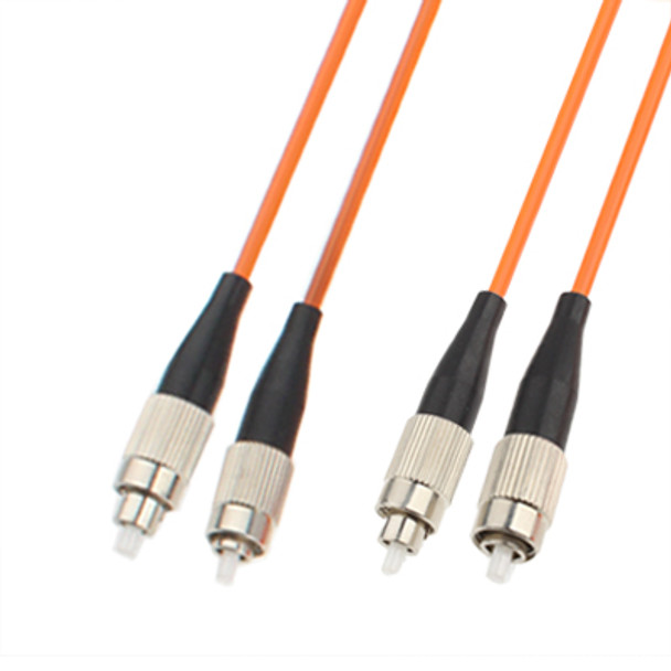 FC-FC Dual-Core Multi Mode Fiber Optic Jumper