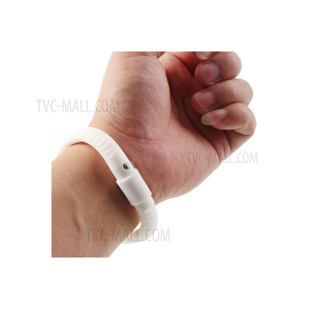 Silicone Wrist Bracelet Capacitive Touch Screen Pen for iPhone iPad iPod Samsung LG - White