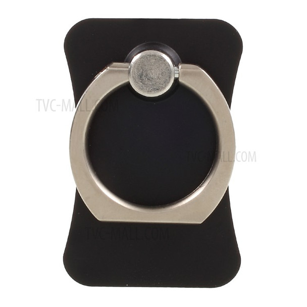 CMZWT Metal Ring Grip Holder 360-Degree Rotation for Cellphone Tablet - Black