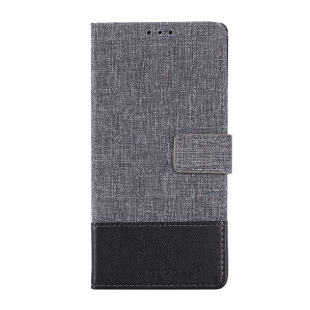 For Nokia 6.2 MUMXA MX102 Horizontal Flip Canvas Stitching Leather Case with Holder & Card Slots & Wallet(Black)