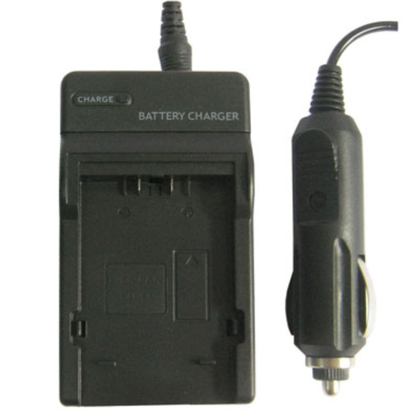Digital Camera Battery Charger for Panasonic BLB13(Black)