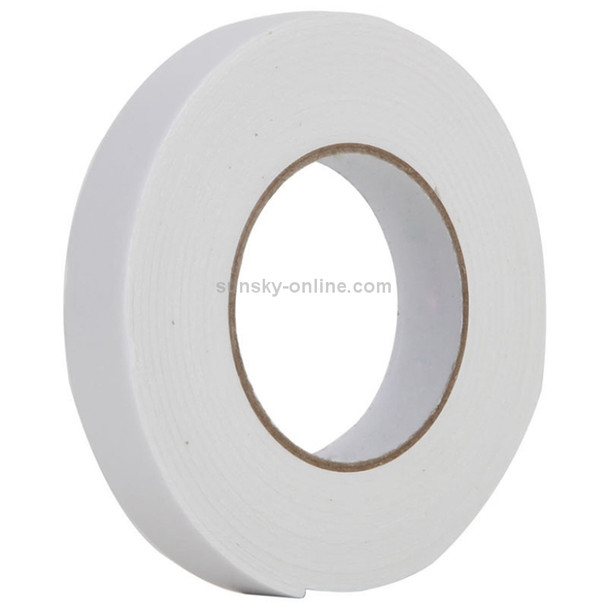 10 PCS Super Strong Double Faced Adhesive Tape Foam Double Sided Tape Self Adhesive Pad For Mounting Fixing Pad Sticky, Length:3m(40mm)