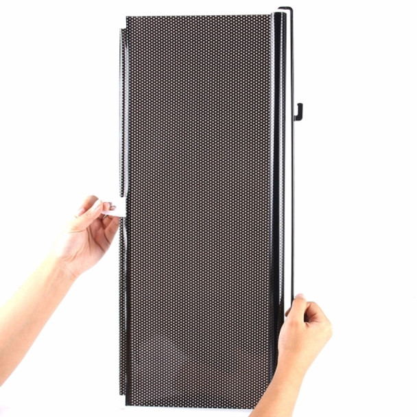 Foldable Car Insulation Curtain, Black, Size: 125 x 68cm