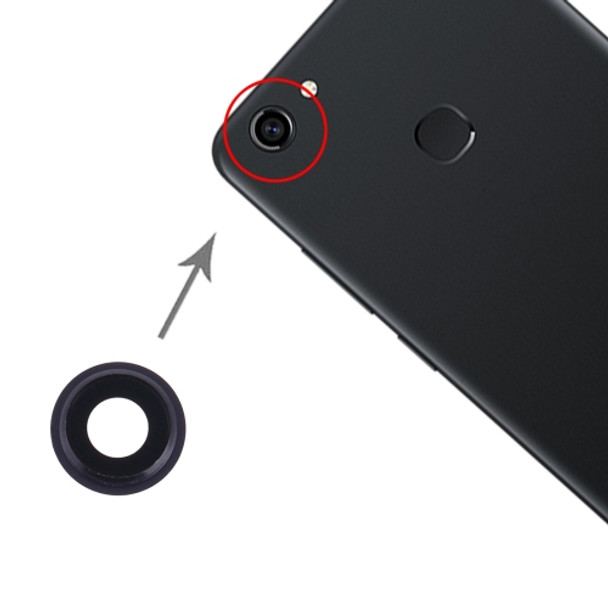 10 PCS Camera Lens Cover for Vivo Y79(Black)