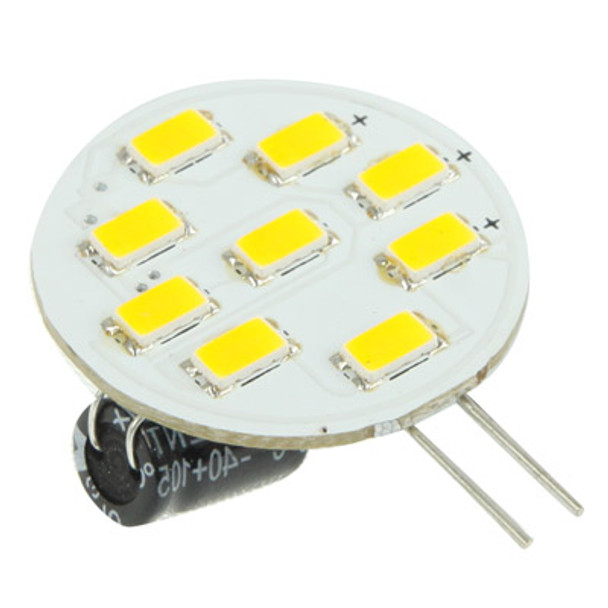 Car G4 Warm White 9 LED 5630 SMD Marine Cabinet Light Bulb, DC 12V