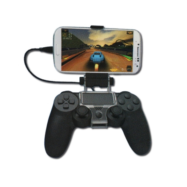 DOBE TP4-016 Smartphone OTG Clamp Holder for Sony PS4 Game Controller, Suitable for Up to 6 inch Phones