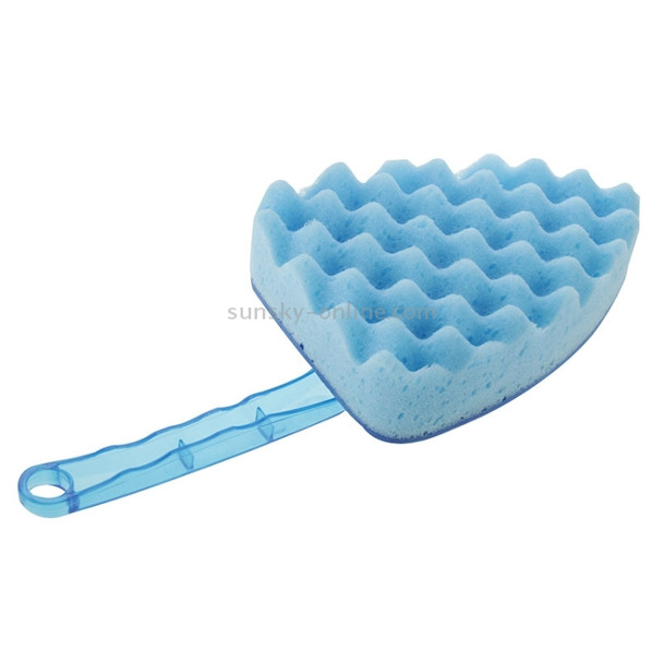 Household Cleaning Sponge Car Wash Sponge with Handles(Blue)