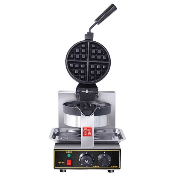 FY-2205A Business Electric Double-sided Heating Single-end Rotary Muffin Machine Waffle Maker