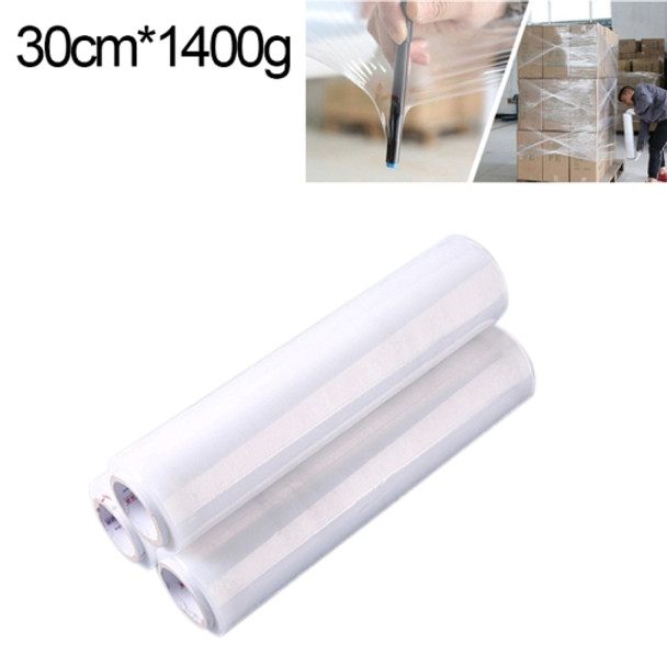 PE Transparent Stretch Wrap Film(Width: 30cm, Length: 200m)