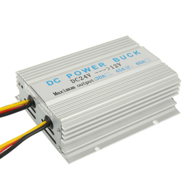DC 24V to 12V Car Power Step-down Transformer, Rated Output Current: 45A