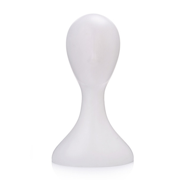 Female Plastic Mannequin Manikin Head Model Foam Wig Hair Glasses Display Stand White