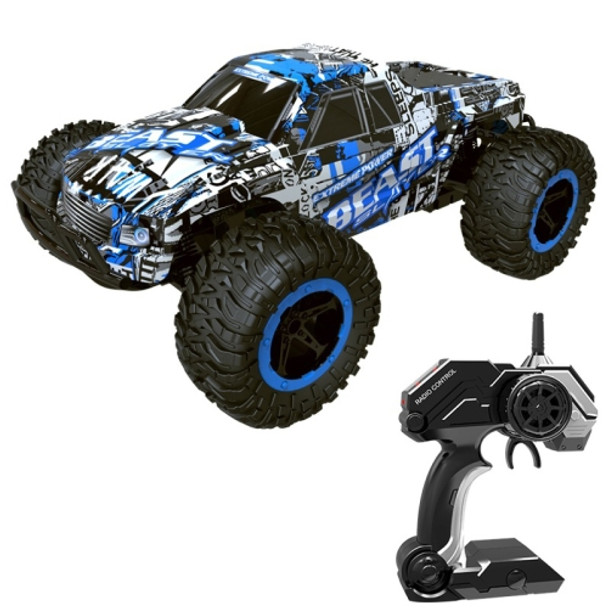 HELIWAY LR-R004 2.4G R/C System 1:16 Wireless Remote Control Drift Off-road Four-wheel Drive Toy Car(Blue)