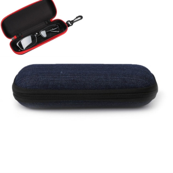 10 PCS Denim Myopia Sunglasses Case(Black)