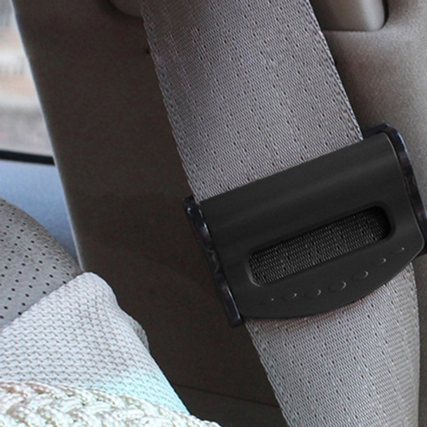 2 PCS SHUNWEI Car Safety Seat Belt Adjuster(Black)
