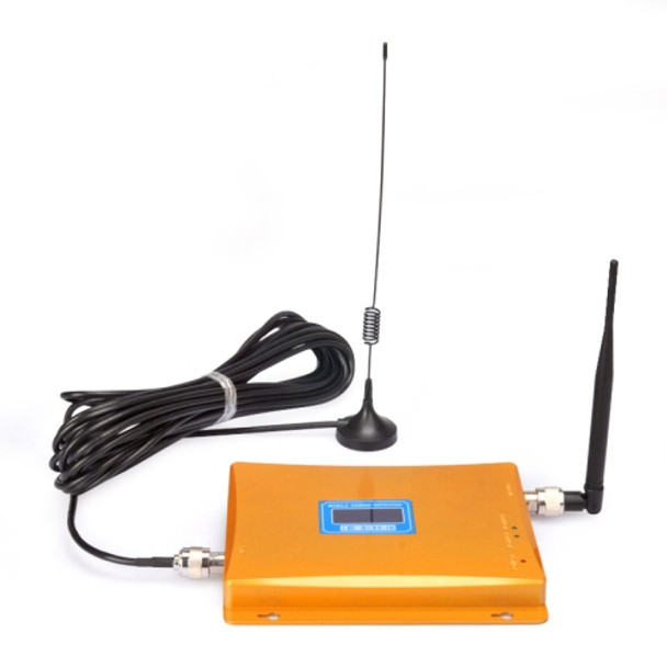 Mobile LED GSM 980MHz Signal Booster / Signal Repeater with Sucker Antenna(Gold)