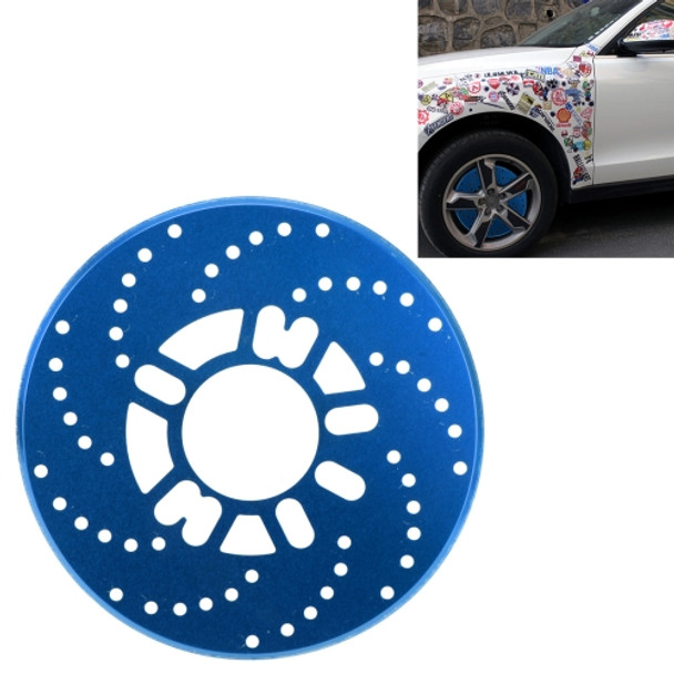 2 PCS Universal Aluminium Auto Car Wheel Disc Brake Racing Decorative Cover(Blue)