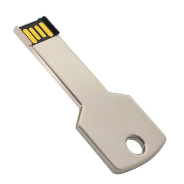 128MB USB 2.0 Metal Key Shape USB Flash Disk