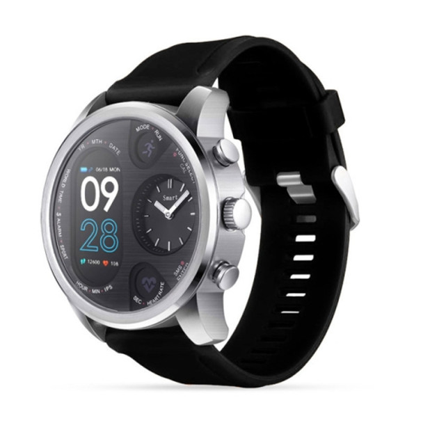 T3 Dual Display Smart Watch For Men IP68 Waterproof Fitness Bracelet 15 Days Standby Business Smartwatch Activity Tracker(Black)