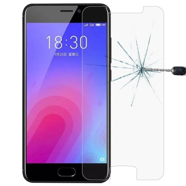 0.26mm 9H 2.5D Tempered Glass Film for Meizu M6