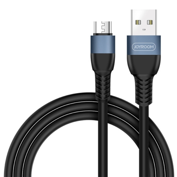 JOYROOM JR-S318 2.4A USB to Micro USB Data Sync Charging Cable, Cable Length: 1.5m, for Galaxy S7 & S7 Edge / LG G4 / Huawei P8 / Xiaomi Mi4 and other Smartphones (Black)