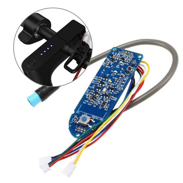 Electric Scooter Dashboard Battery Indicator Switch Panel Controller for Xiaomi Mijia M365 Electric Scooter