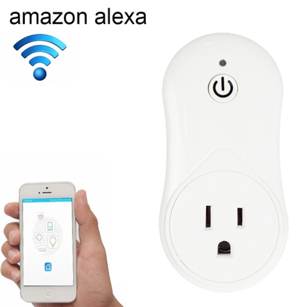 10A 2.4GHz Alexa WiFi Control Smart Timer Home Power Socket with Echo & Google Home, AC 100-240V, US Plug