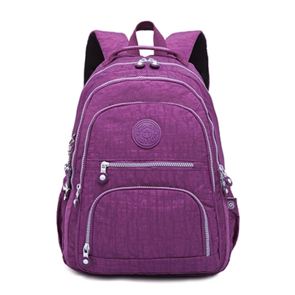 Backpacks School Backpack for Teenage Girls Female Laptop Bagpack Travel Bag, Size:33X16X47cm(Purple)