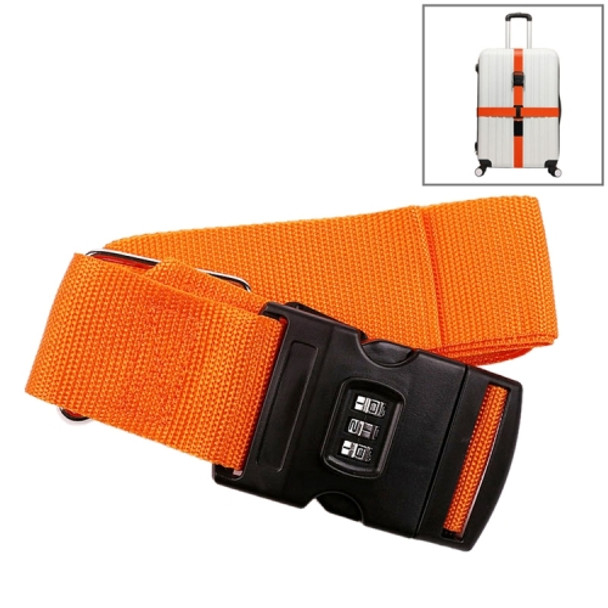 Luggage Strap Cross Belt Adjustable Packing Band Belt Strap with Password Lock for Luggage Travel Suitcase
