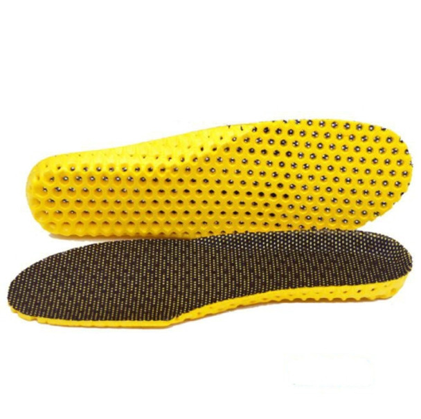 5 Pairs Stretch Breathable Deodorant Running Cushion Insoles, Shoe Size:40(Gorgeous Black)