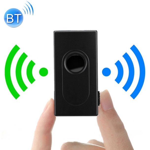BT500 2 in 1 Bluetooth Audio Transmitter Receiver Adapter Portable Audio Player(Black)