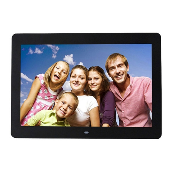 14 inch LED Display Multi-media Digital Photo Frame with Holder & Music & Movie Player, Support USB / SD / MS / MMC Card Input