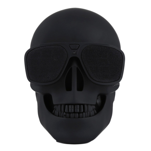 Sunglasses Skull Bluetooth Stereo Speaker, for iPhone, Samsung, HTC, Sony and other Smartphones (Black)