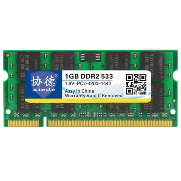 XIEDE X028 DDR2 533MHz 1GB General Full Compatibility Memory RAM Module for Laptop