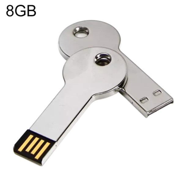 Metal Series Mini USB 2.0 Flash Disk with Keychain (8GB)