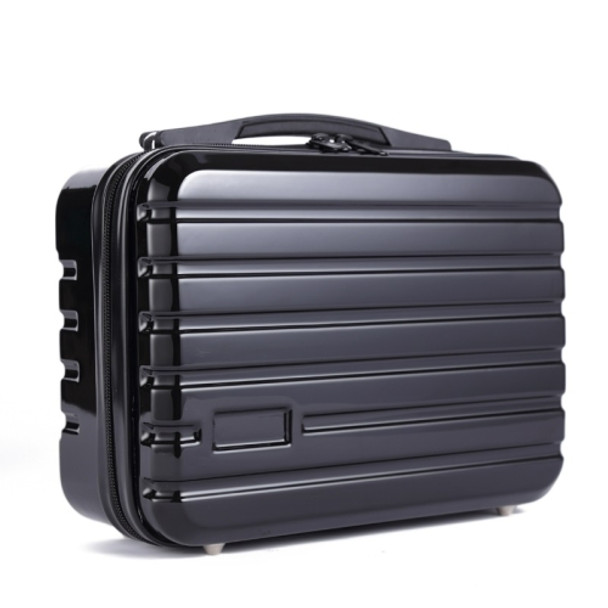 Storage Bag Suitcase Hard Shell Protective Case Shockproof Carrying Box for Hyperice Hypervolt (Black)