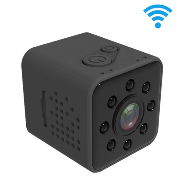 SQ23 Ultra-Mini DV Pocket WiFi 1080P 30fps Digital Video Recorder 2.0MP Camera Camcorder with 30m Waterproof Case, Support IR Night Vision (Black)