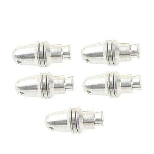 5 PCS 5x2.3mm Propeller Adapter JJ Spinner RC Model Motor(Silver)