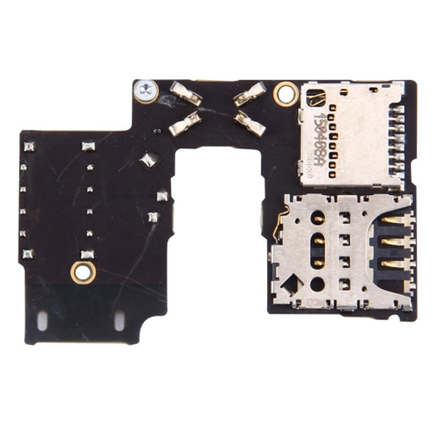 SIM Card Socket + SD Card Socket for Motorola Moto G (3rd Gen.) (Single SIM Version)