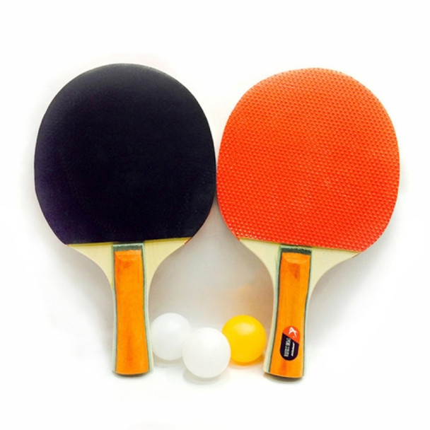 2 in 1 Thick Table Tennis Racket + Table Tennis Set