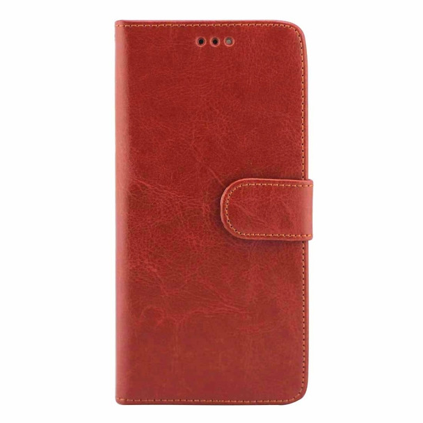 Crazy Horse Texture Horizontal Flip Leather Case with Holder & Card Slots & Wallet & Photo Frame for Google Nexus 6P(Brown)