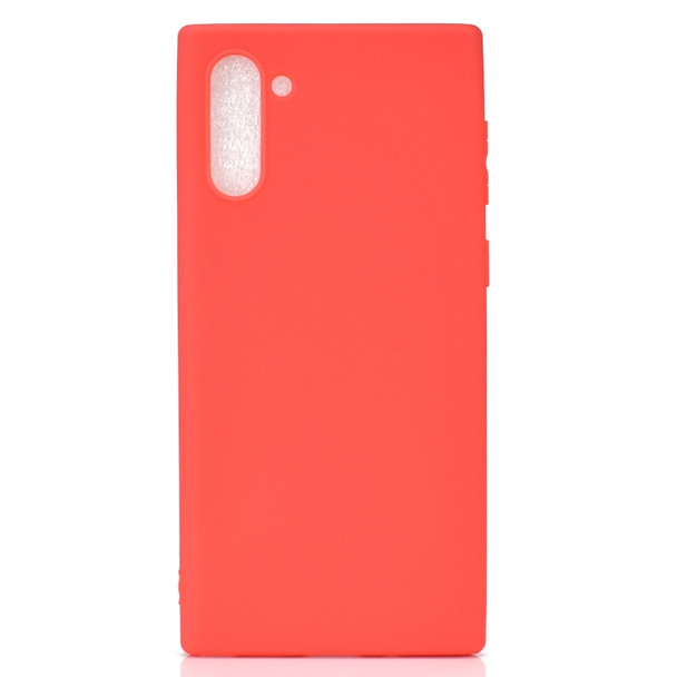 For Galaxy Note10 Candy Color TPU Case(Red)