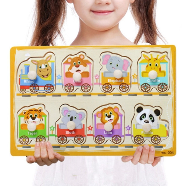 Car Animal Cognition Children Educational Toys Hand-claw Puzzle Cognitive Kindergarten Gifts