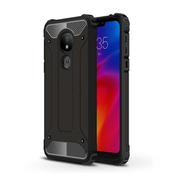 Magic Armor TPU + PC Combination Case for Motorola Moto G7 Power (Black)