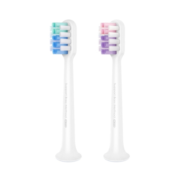 2 PCS Original Xiaomi Clean type Replacement Brush Heads for Xiaomi Ultrasonic Electric Toothbrush (HC9630)