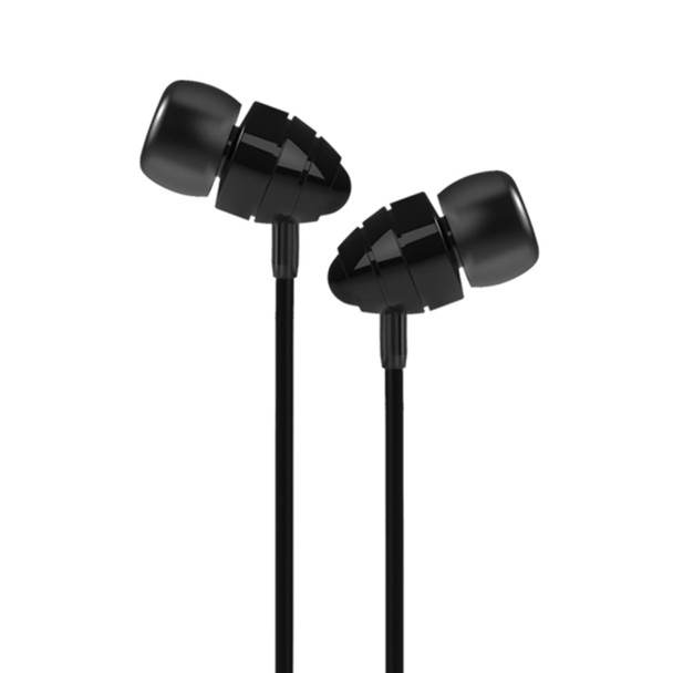 JOYROOM EL112 Conch Shape 3.5mm In-Ear Plastic Earphone with Mic, For iPad, iPhone, Galaxy, Huawei, Xiaomi, LG, HTC and Other Smart Phones(Black)