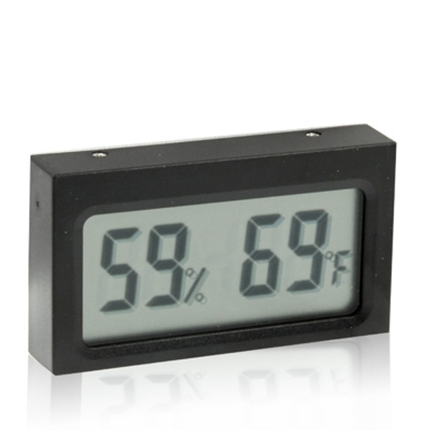 Mini LCD Indoor Digital Thermometer Humidity (Fahrenheit Display)