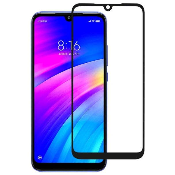 Full Glue Full Cover Screen Protector Tempered Glass film for Xiaomi Redmi 7